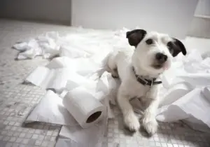 O seu cachorro adora rasgar papel? Veja algumas dicas!