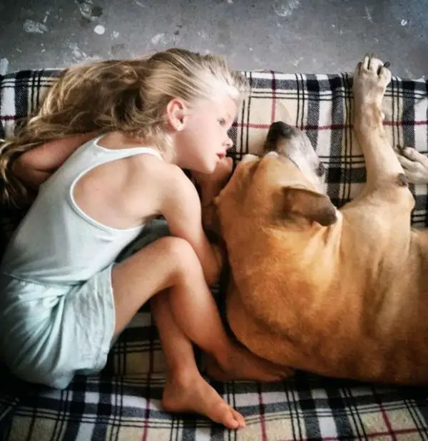 Garotinha comove o mundo ao dar adeus ao seu cão Uma das últimas fotos de Lynn e Jaden.