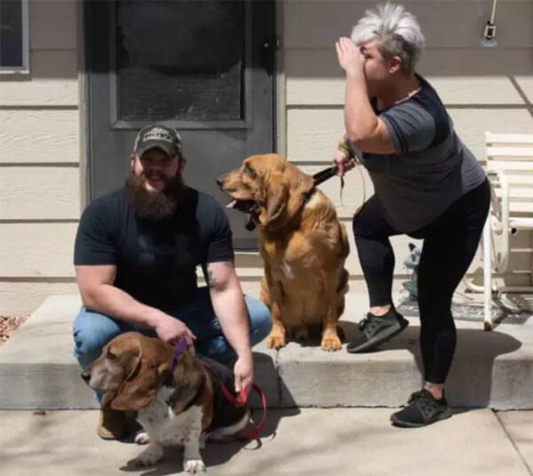 Cão resgatado ganha um quintal de presente da sua mãe cao-resgatado-ganha-um-quintal-de-presente
