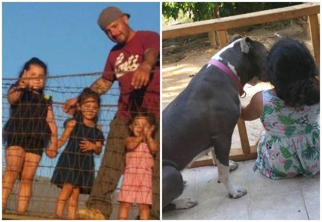 Homem arrisca a vida em incêndio para salvar sua amada cachorra Homem arrisca a vida em incêndio para salvar sua amada cachorra