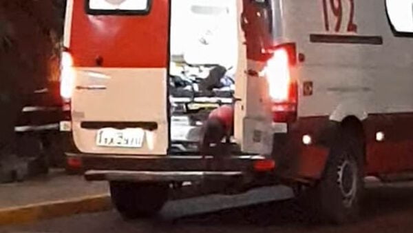 Cachorro leal invade ambulância para acompanhar seu humano até o hospital