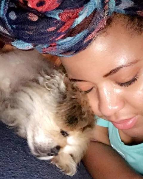 Na hora da partida, cachorro idoso enxuga as lágrimas da tutora cachorro-idoso-enxuga-as-lagrimas-da-tutora