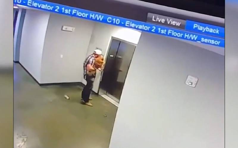 Vídeo flagra cachorro sendo salvo em acidente no elevador que poderia ser fatal cachorro-e-salvo-em-acidente-no-elevador