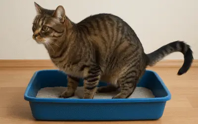 Como fazer meu gato usar a caixa de areia?