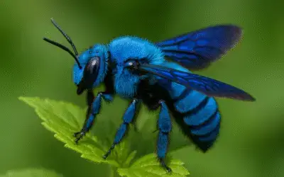 A Abelha Azul Solitária: Um Inseto Raro e Fascinante Que Encanta o Mundo Científico