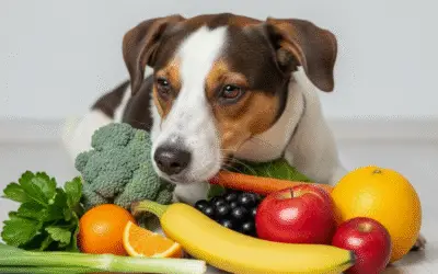10 Legumes e Frutas Para Cães